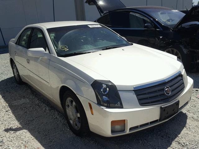 1G6DM577240107081 - 2004 CADILLAC CTS WHITE photo 1