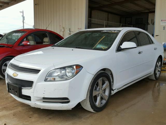 1G1ZD5E00CF347971 - 2012 CHEVROLET MALIBU 2LT WHITE photo 2