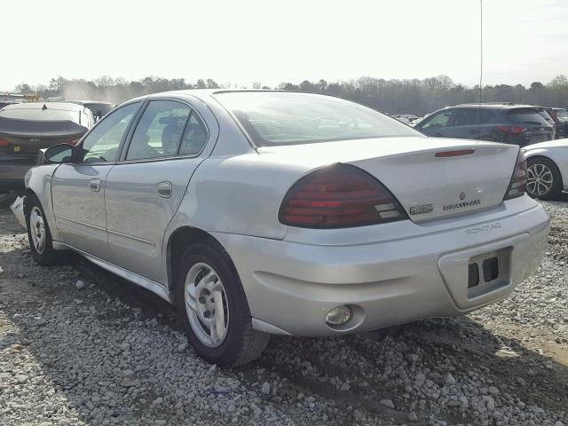 1G2NE52F75M251513 - 2005 PONTIAC GRAND AM S 银色 照片 3