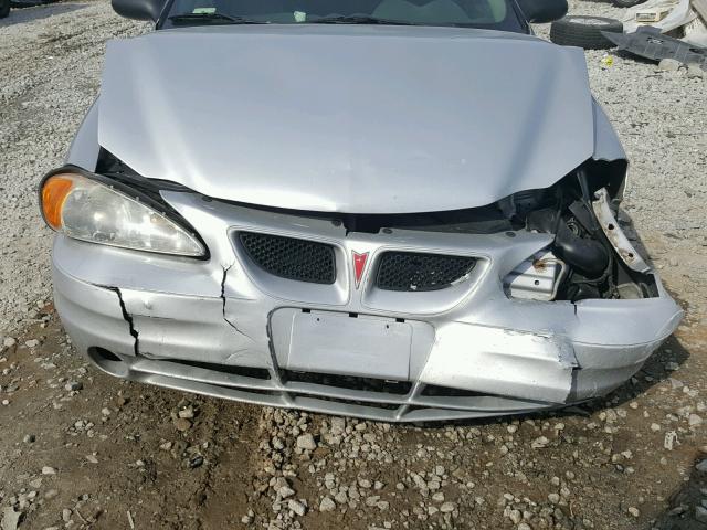 1G2NE52F75M251513 - 2005 PONTIAC GRAND AM S 银色 照片 7