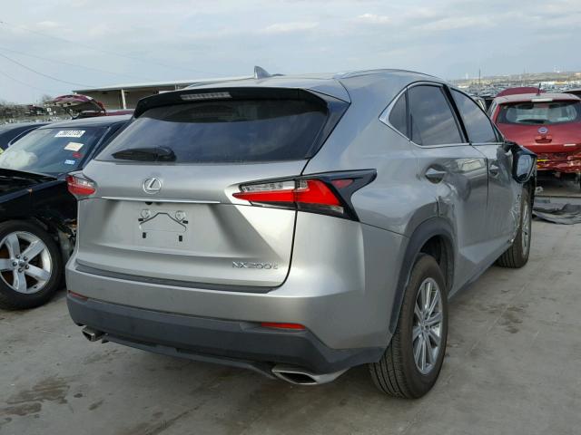 JTJYARBZ3H2069911 - 2017 LEXUS NX 200T CHARCOAL photo 4