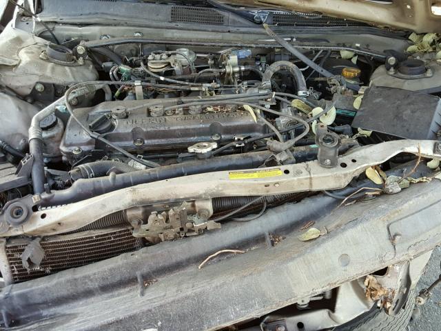 1N4DL01D41C157207 - 2001 NISSAN ALTIMA XE GOLD photo 7