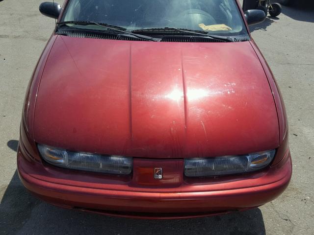 1G8ZK527XVZ264302 - 1997 SATURN SL2 MAROON photo 9