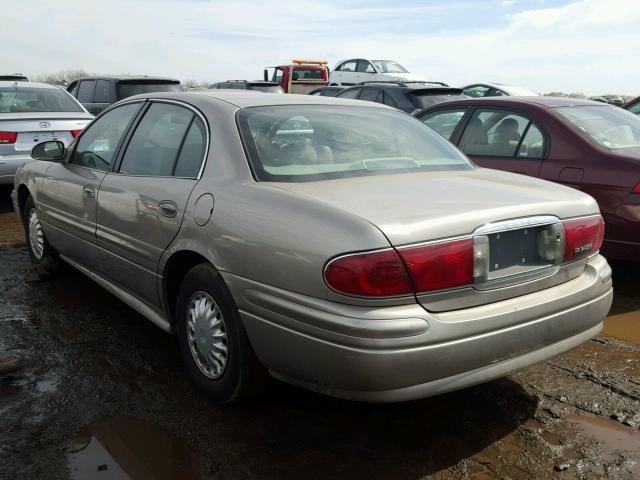 1G4HP52K134192970 - 2003 BUICK LESABRE CU TAN photo 3