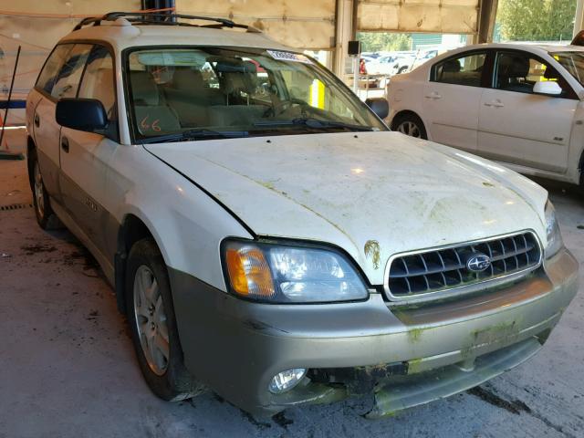 4S3BH675736601025 - 2003 SUBARU LEGACY OUT WHITE photo 1