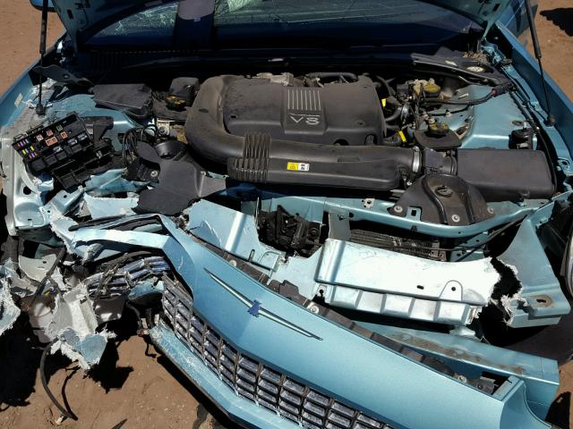 1FAHP60A62Y125234 - 2002 FORD THUNDERBIR TURQUOISE photo 7