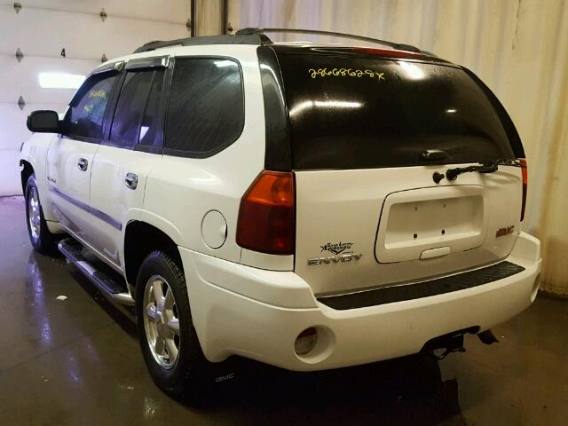 1GKDT13SX62313814 - 2006 GMC ENVOY WHITE photo 3