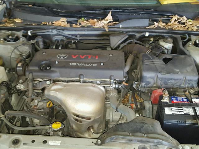 4T1BE30KX4U875559 - 2004 TOYOTA CAMRY LE SILVER photo 7