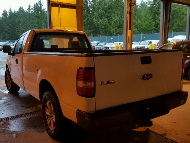 1FTRF12247NA43053 - 2007 FORD F150 WHITE photo 3