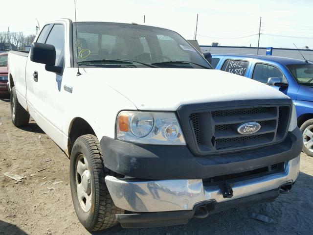 1FTVX14505NB40539 - 2005 FORD F150 WHITE photo 1