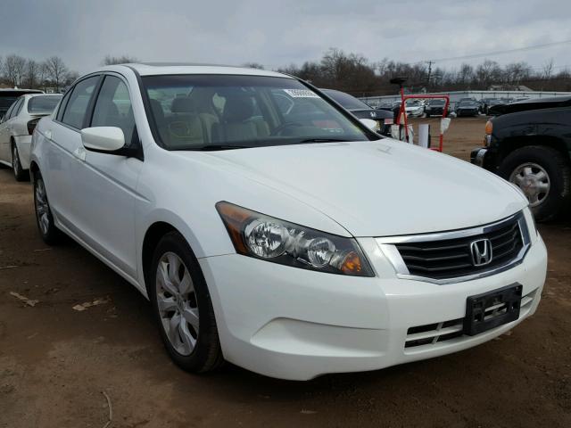 1HGCP26809A003569 - 2009 HONDA ACCORD EXL WHITE photo 1