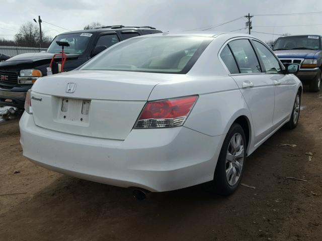 1HGCP26809A003569 - 2009 HONDA ACCORD EXL WHITE photo 4