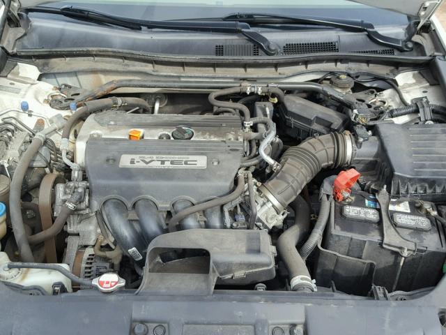 1HGCP26809A003569 - 2009 HONDA ACCORD EXL WHITE photo 7