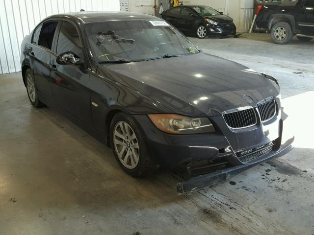 WBAVB13536KX33988 - 2006 BMW 325 I BLACK photo 1