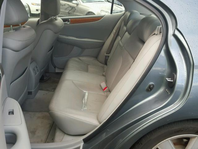 JTHBA30G055118742 - 2005 LEXUS ES 330 GRAY photo 6