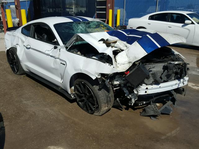 1FA6P8JZ3H5521543 - 2017 FORD MUSTANG SH WHITE photo 1