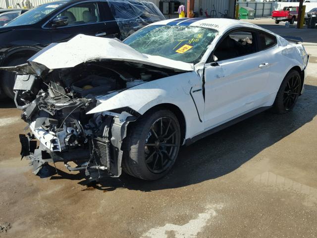 1FA6P8JZ3H5521543 - 2017 FORD MUSTANG SH WHITE photo 2