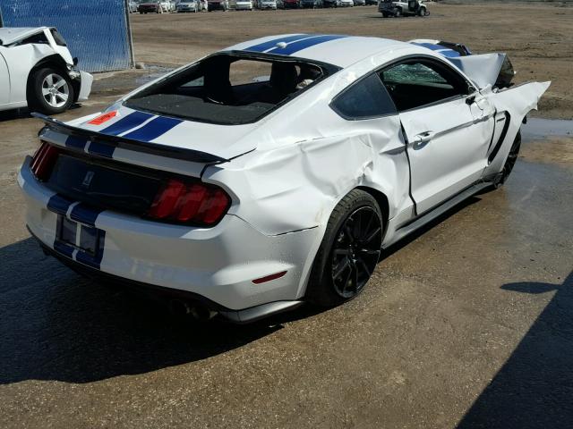 1FA6P8JZ3H5521543 - 2017 FORD MUSTANG SH WHITE photo 4