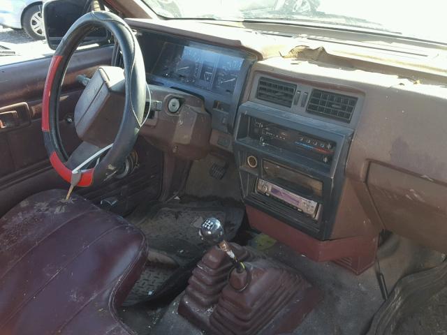 1N6SD11Y5NC332476 - 1992 NISSAN TRUCK SHOR MAROON photo 9