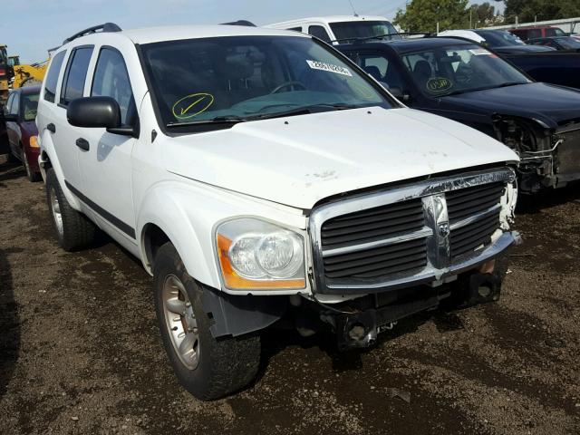 1D4HB48276F130005 - 2006 DODGE DURANGO SL WHITE photo 1