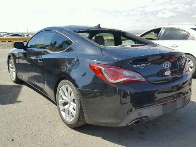 KMHHT6KD8DU097973 - 2013 HYUNDAI GENESIS CO BLACK photo 3