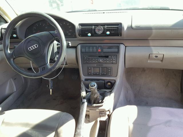 WAUBB28D8WA194475 - 1998 AUDI A4 1.8T GRAY photo 9