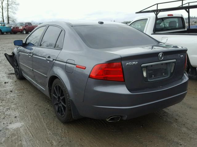 19UUA66214A052989 - 2004 ACURA TL GRAY photo 3