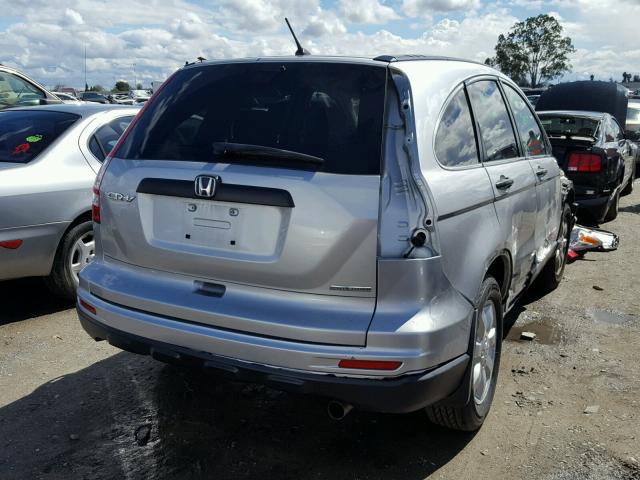 JHLRE3H4XBC014302 - 2011 HONDA CR-V SE SILVER photo 4