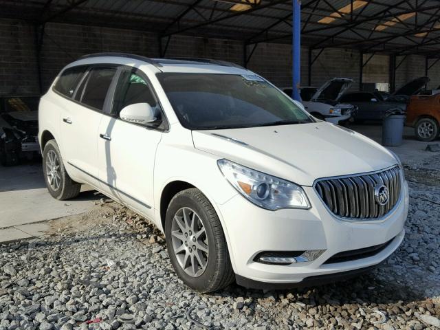 5GAKRBKD5EJ115593 - 2014 BUICK ENCLAVE WHITE photo 1