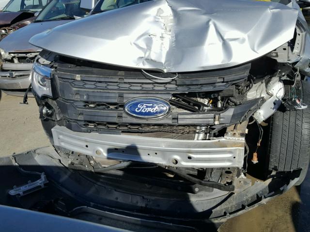 2FMDK3JC4BBA86478 - 2011 FORD EDGE SEL WHITE photo 9