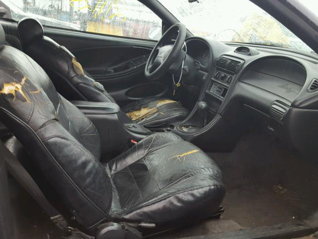 1FALP45XXVF174433 - 1997 FORD MUSTANG GT BLACK photo 5