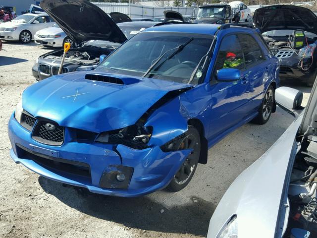 JF1GG79626G803585 - 2006 SUBARU IMPREZA WR BLUE photo 2