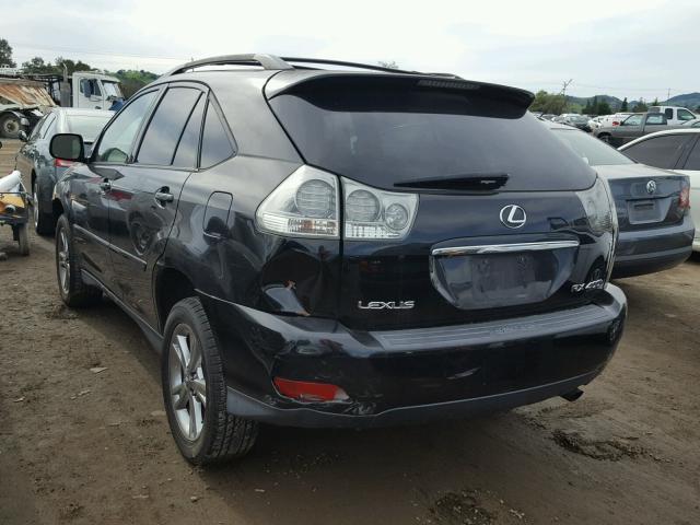 JTJHW31U760022023 - 2006 LEXUS RX 400 BLACK photo 3