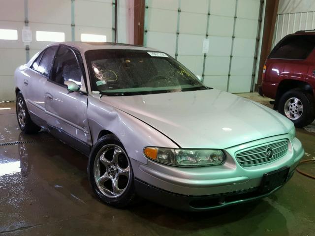 2G4WF551X21233457 - 2002 BUICK REGAL GS GRAY photo 1