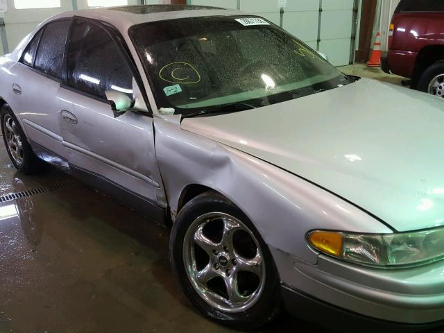 2G4WF551X21233457 - 2002 BUICK REGAL GS GRAY photo 9