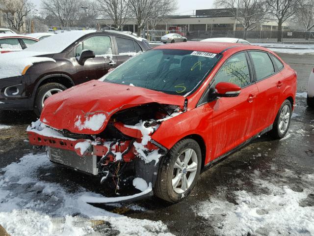 1FADP3F26DL223483 - 2013 FORD FOCUS SE RED photo 2