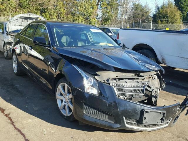 1G6AA5RA3D0144015 - 2013 CADILLAC ATS BLACK photo 1