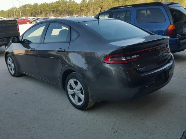 1C3CDFBB0FD222675 - 2015 DODGE DART SXT GRAY photo 3