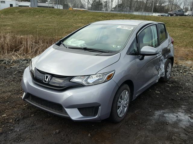 3HGGK5H53HM706850 - 2017 HONDA FIT LX SILVER photo 2