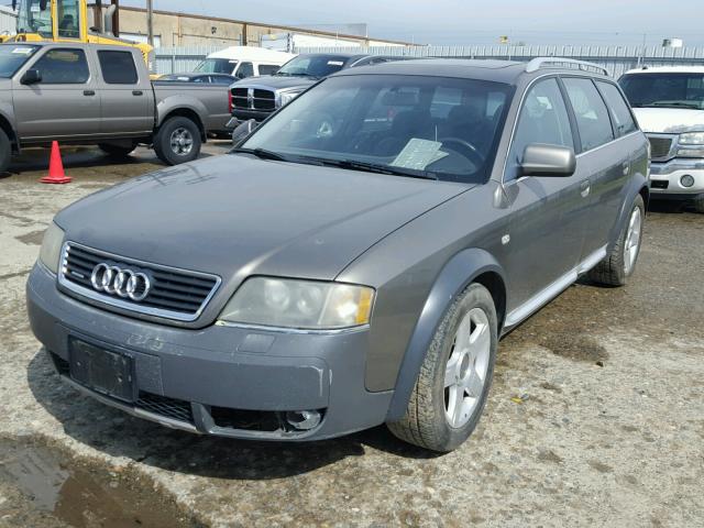 WA1YD64B32N144776 - 2002 AUDI ALLROAD GRAY photo 2