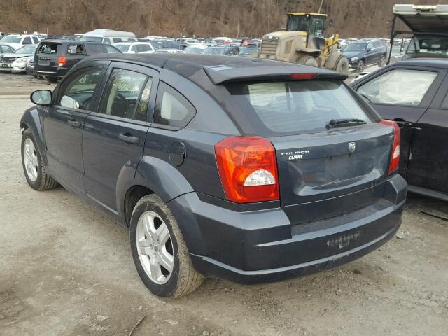 1B3HB48B78D533320 - 2008 DODGE CALIBER SX BLACK photo 3