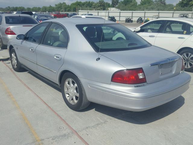 1MEFM55S21A636208 - 2001 MERCURY SABLE LS P SILVER photo 3