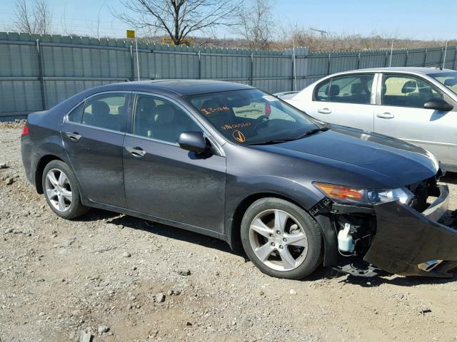 JH4CU2F65EC005207 - 2014 ACURA TSX TECH GRAY photo 1