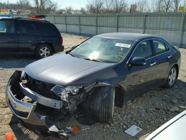 JH4CU2F65EC005207 - 2014 ACURA TSX TECH GRAY photo 2