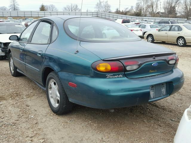 1FALP52UXVA188264 - 1997 FORD TAURUS GL GREEN photo 3