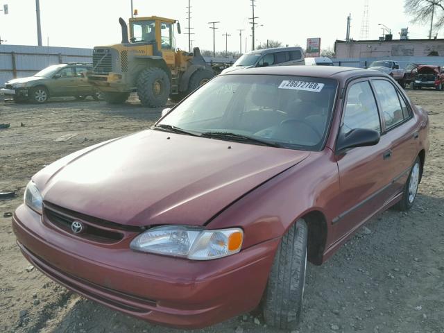 1NXBR12E4XZ156702 - 1999 TOYOTA COROLLA VE GRAY photo 2