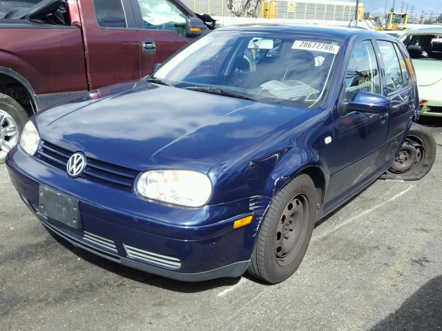 9BWFL61J964009301 - 2006 VOLKSWAGEN GOLF GL BLUE photo 2