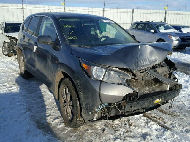 2HKRM4H59DH106698 - 2013 HONDA CR-V EX GRAY photo 1