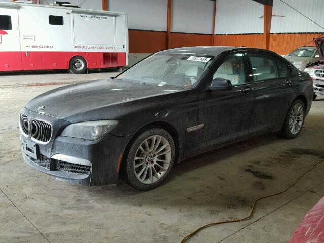 WBAKB8C58ACY62842 - 2010 BMW 750 LI BLACK photo 2