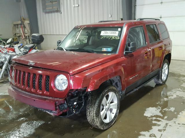 1C4NJRFB8FD189076 - 2015 JEEP PATRIOT LA BURGUNDY photo 2